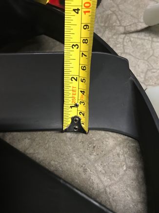 2001 Discovery 2 fan blade  just under 2.75inches 