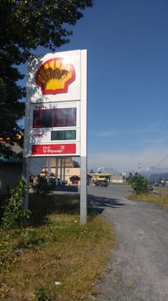 Shell fuel station in Seward A.K. - July 2016