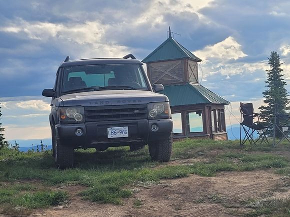 Fire lookout 7200ft above sea level