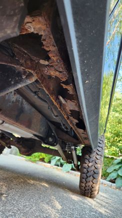Rotted sills