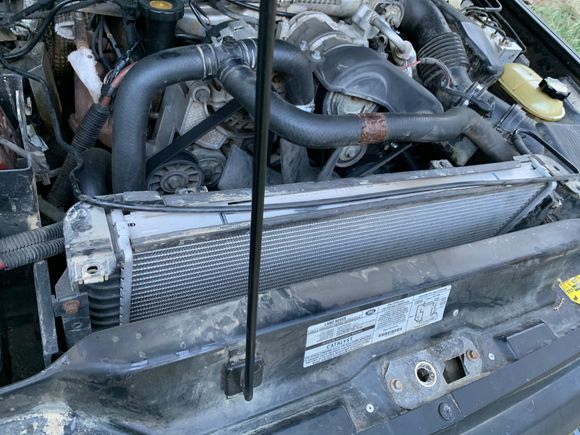 I can’t find the radiator cap... 