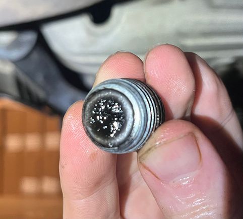 Metal shavings are minimal. 