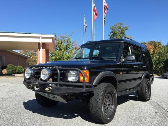 All washed up and ready for mud.