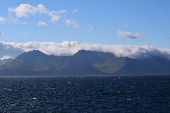 Entering the Aleutian Islands