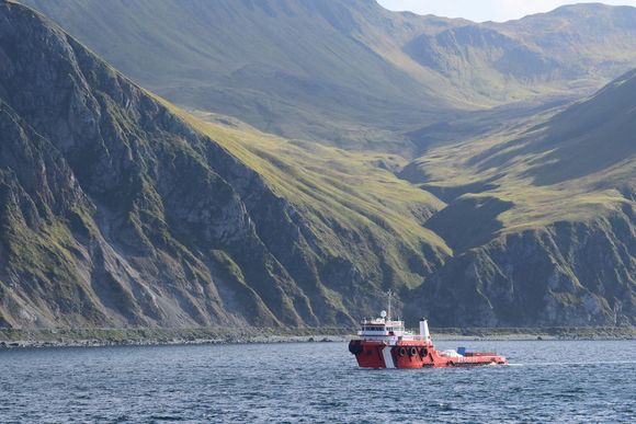 Mid September 2015: Entering Dutch Harbor