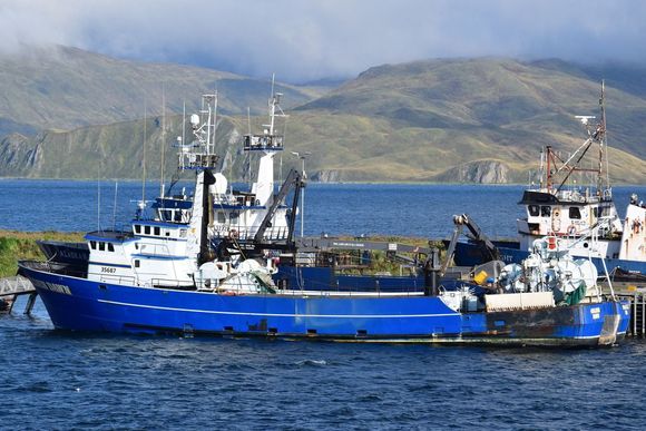 Mid September 2015: Entering Dutch Harbor