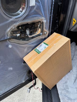 Box w/ part # of water membrane