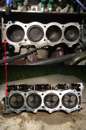 Why is the other coolant passage blocked or built closed off? Is this normal?