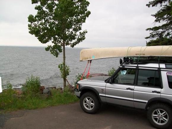 First view of Lake Superior in Duluth, MN.