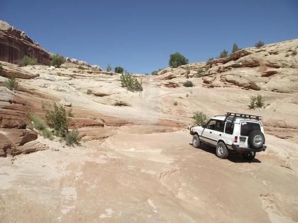 Bottom of Wipe Out Hill