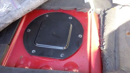 Step 5 Remove Fuel Pump Access Screws