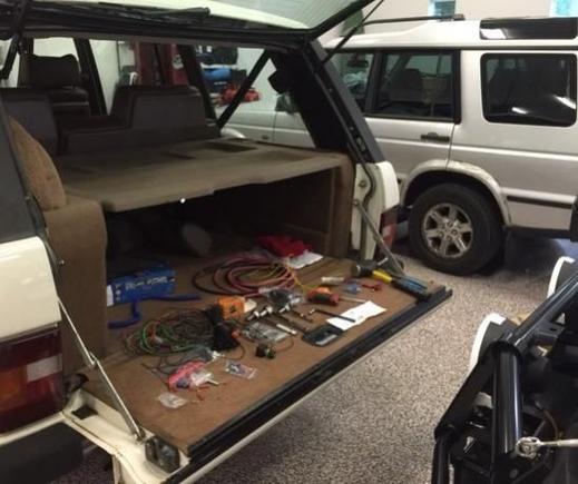 The Classic works as a great mobile workbench.