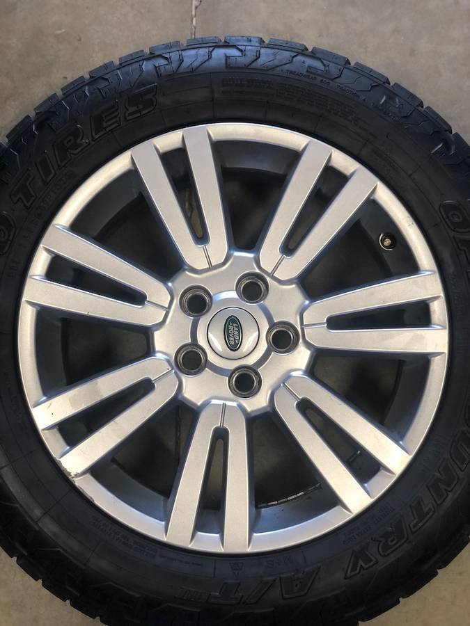 Wheels and Tires/Axles - LR4 stock rims & Toyo AT tires - Used - All Years Land Rover LR4 - Eagle, ID 83616, United States