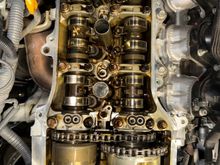 Inspect condition of parts.