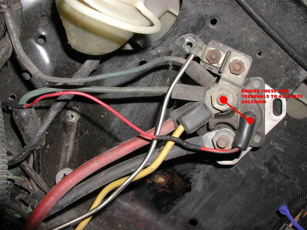 fox body guys! ignition solenoid? other wiring connections ...