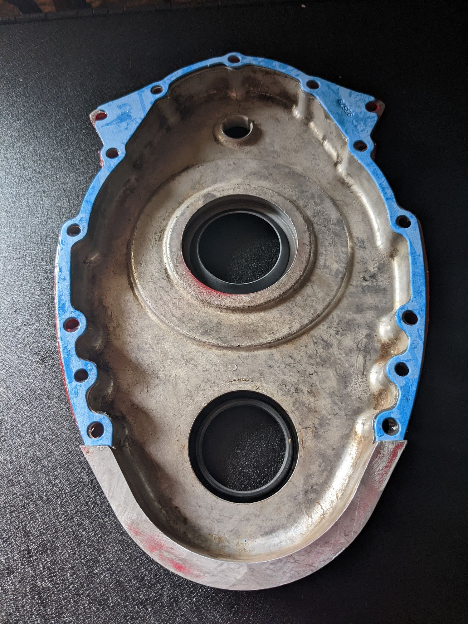 Timing cover front seals what's the correct way to install felpro