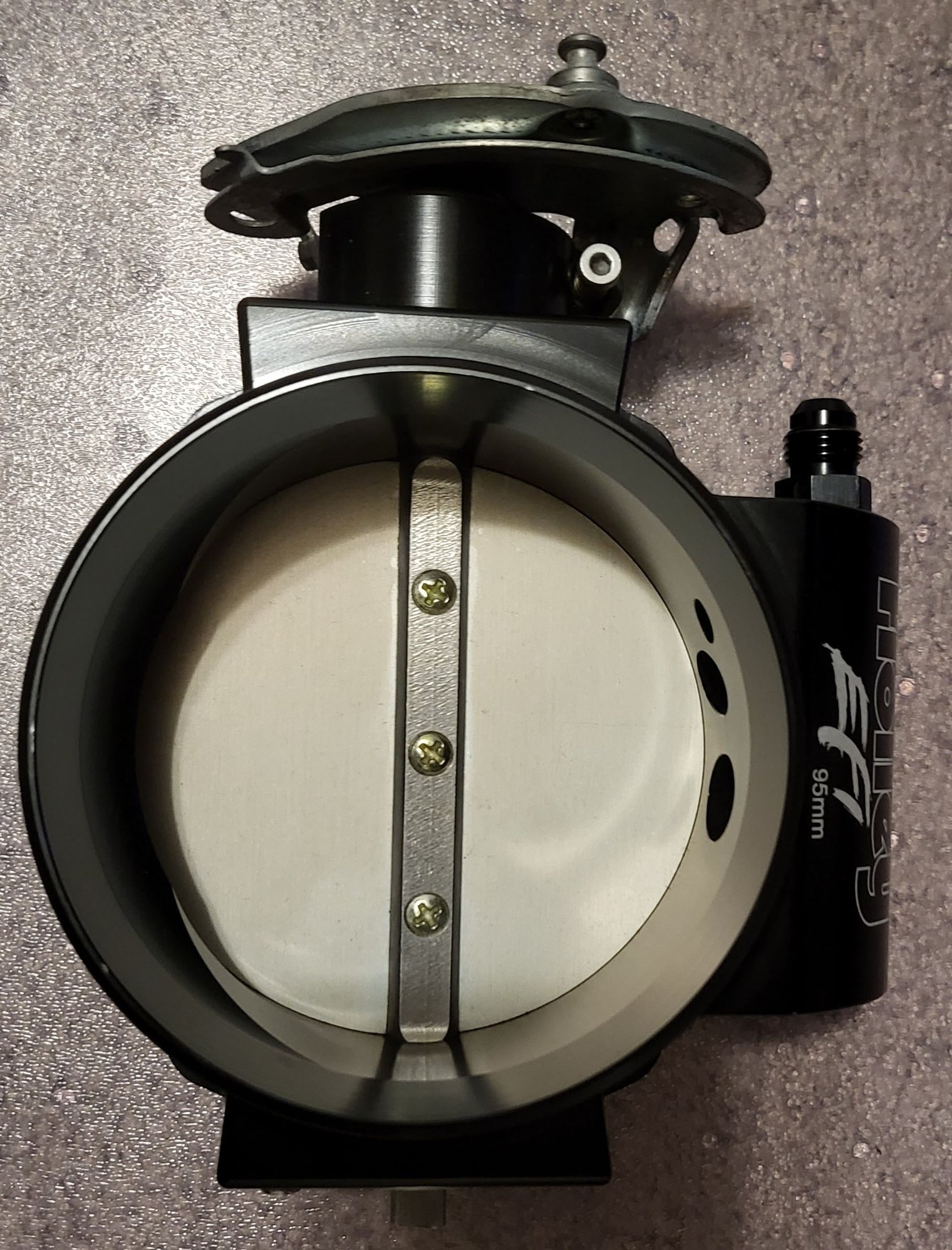 Engine - Intake/Fuel - Holley 95mm TB 112-585 - Used - 0  All Models - San Antonio, TX 78252, United States