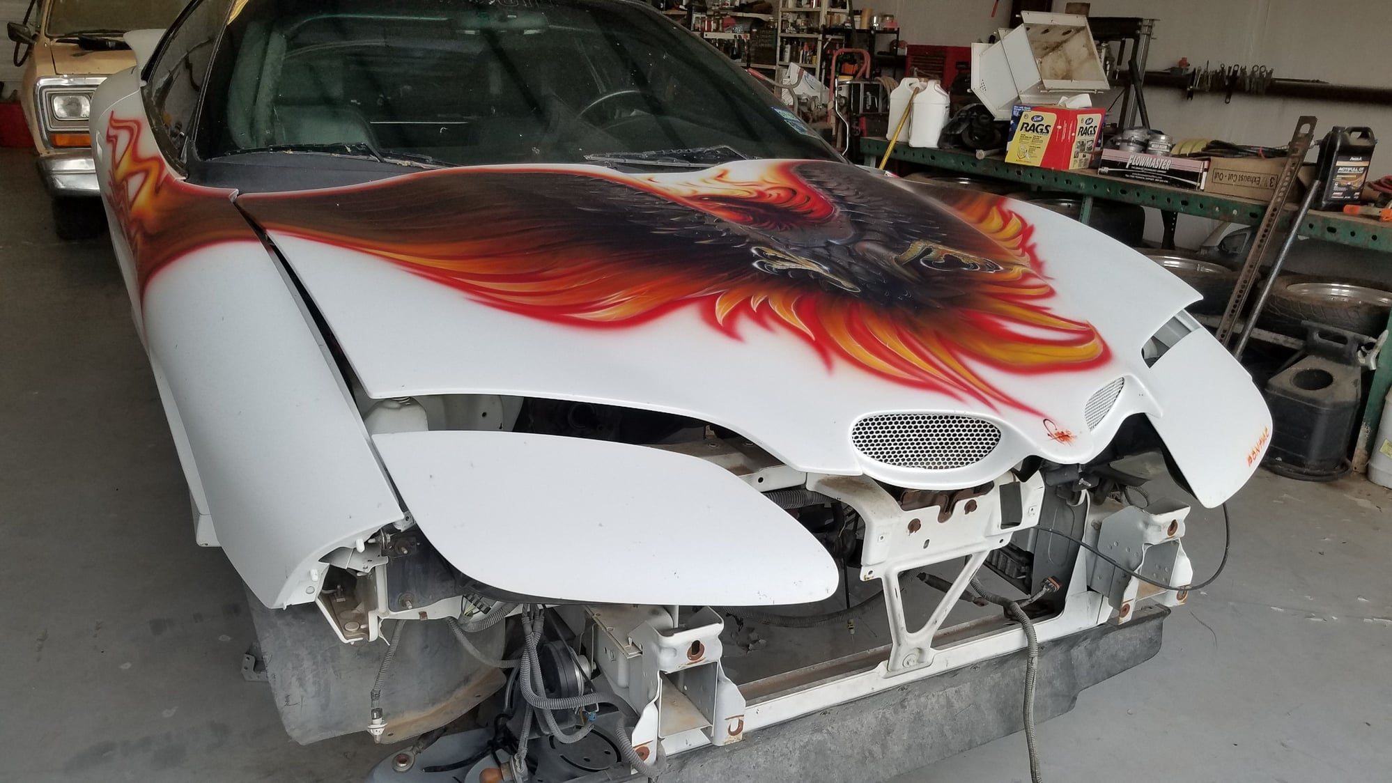 2001 Pontiac Firebird - 2001 WS.6 Trans-Am Roller - Used - VIN 2G2FV22G812112325 - 54,000 Miles - Other - 2WD - Automatic - White - Woodway, TX 76712, United States