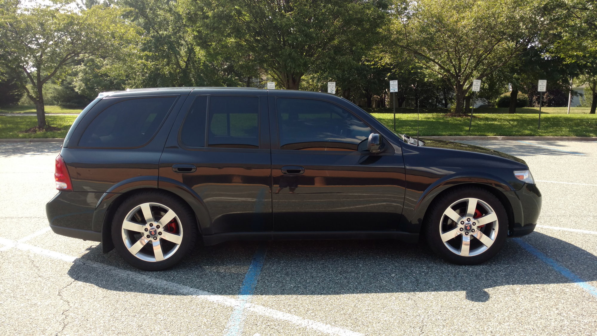 2008 Saab 9-7x - 2008 Saab 9-7x Aero: Cammed, Lowered, Stalled - Used - VIN 5S3ET13H882802276 - 90,300 Miles - 8 cyl - AWD - Automatic - SUV - Black - Germantown, MD 20874, United States