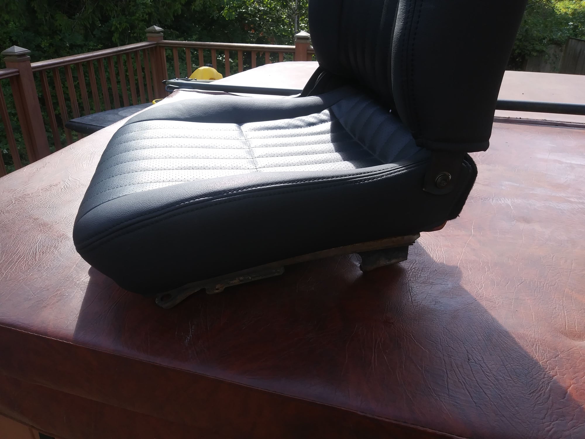 Brand new ebony black leather seats 98 z28 - LS1TECH - Camaro and ...