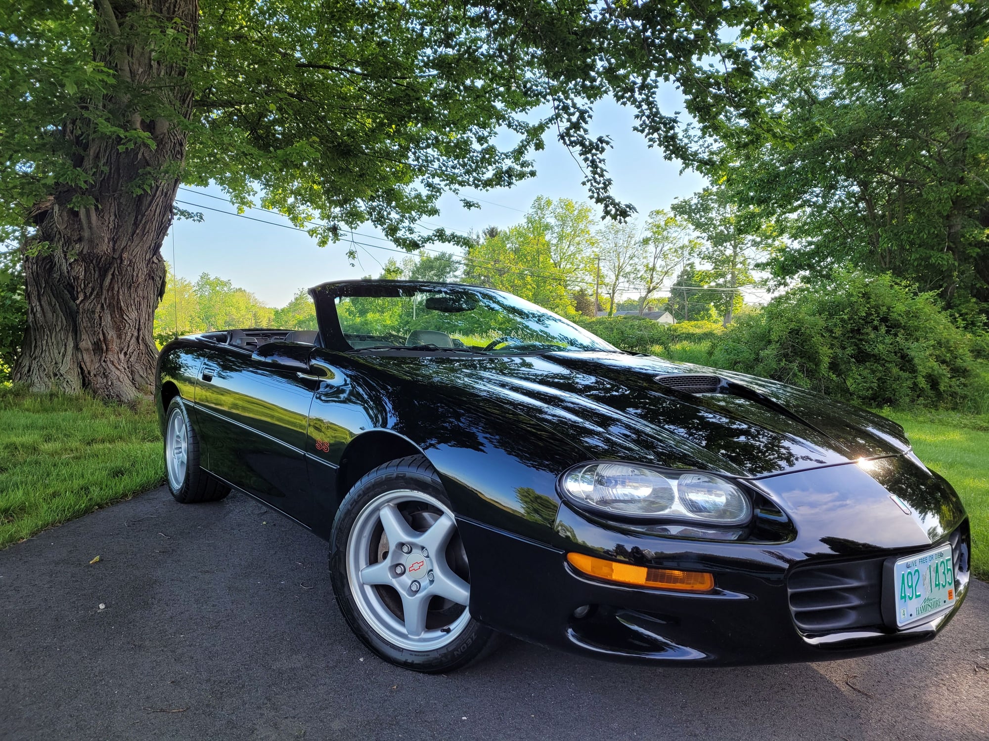 1999 Chevrolet Camaro - 1999 Camaro SS Convertible 68k Miles All Original - Used - VIN 123456789123456 - 68,400 Miles - 8 cyl - 2WD - Automatic - Convertible - Black - Greenland, NH 03840, United States