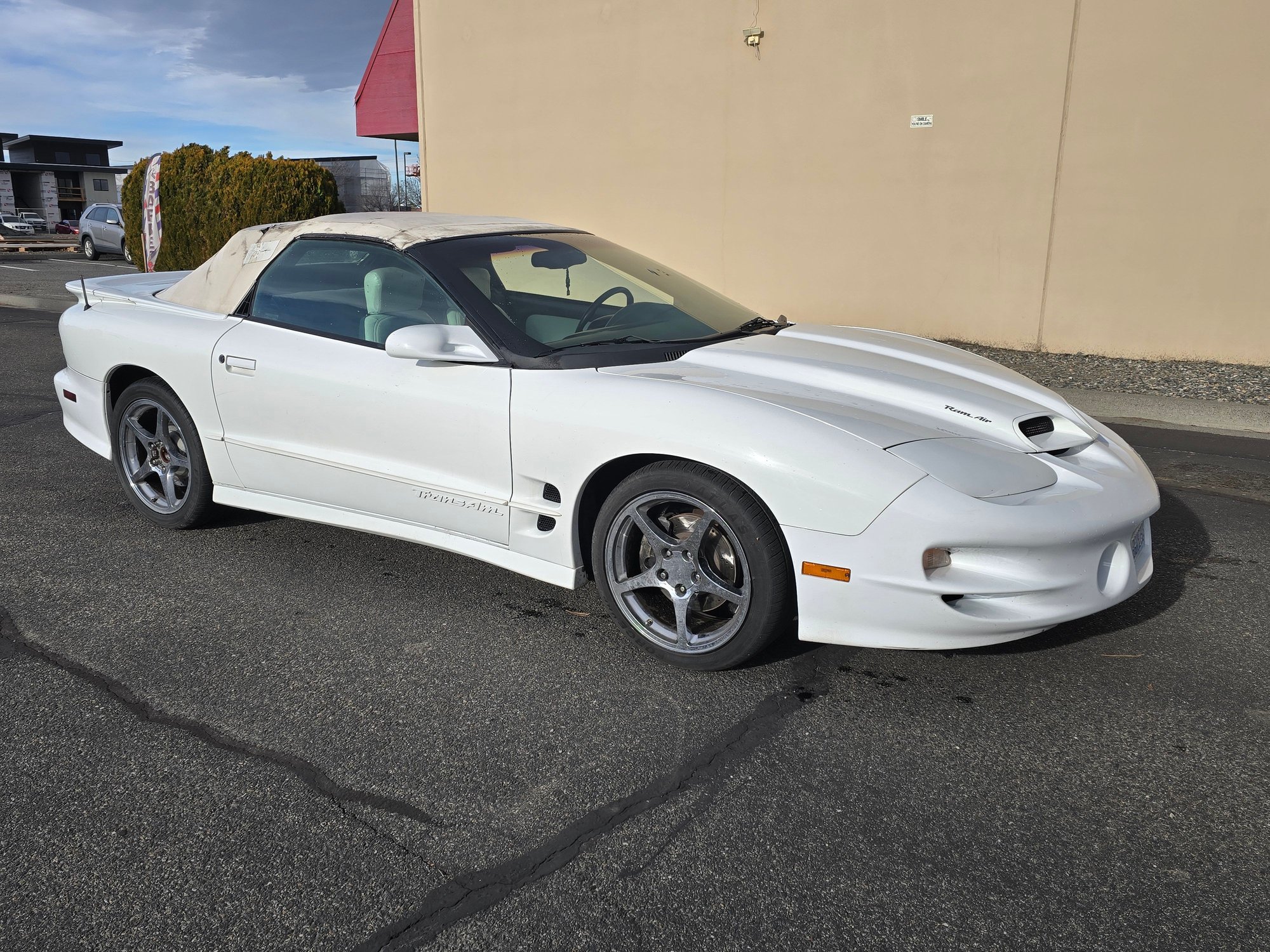 1998 Pontiac Firebird - 1998 Pontiac Trans Am WS6 6spd. Triple white car. - Used - VIN 2G2FV32GW2232035 - 140,866 Miles - 8 cyl - 2WD - Manual - Convertible - White - Kennewick, WA 99336, United States