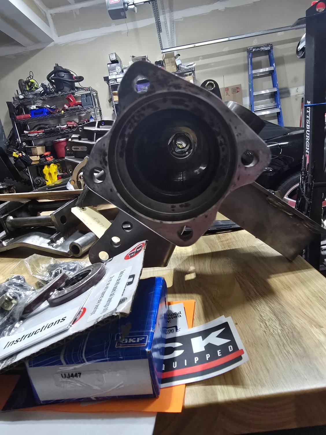 Axle tubes are axle tubing lol new seals waiting for the axle to come in so i can install them properly. 
