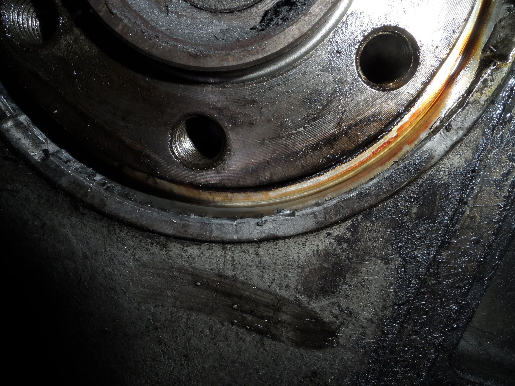 LS1 rear main seal install Did I damage the cover? LS1TECH Camaro