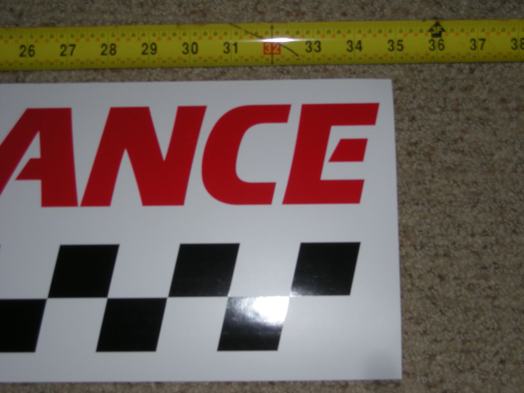  - 3 foot gm performance parts decal - Hazle Township, PA 18202, United States