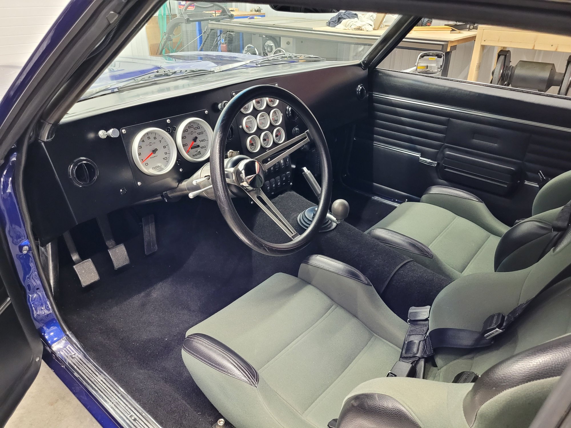 1968 Chevrolet Camaro - 1968 Camaro Coupe - Twin Turbo LS3- Price reduced - Used - VIN 124378N326608 - 1,300 Miles - 8 cyl - 2WD - Manual - Coupe - Blue - Painted Post, NY 14870, United States