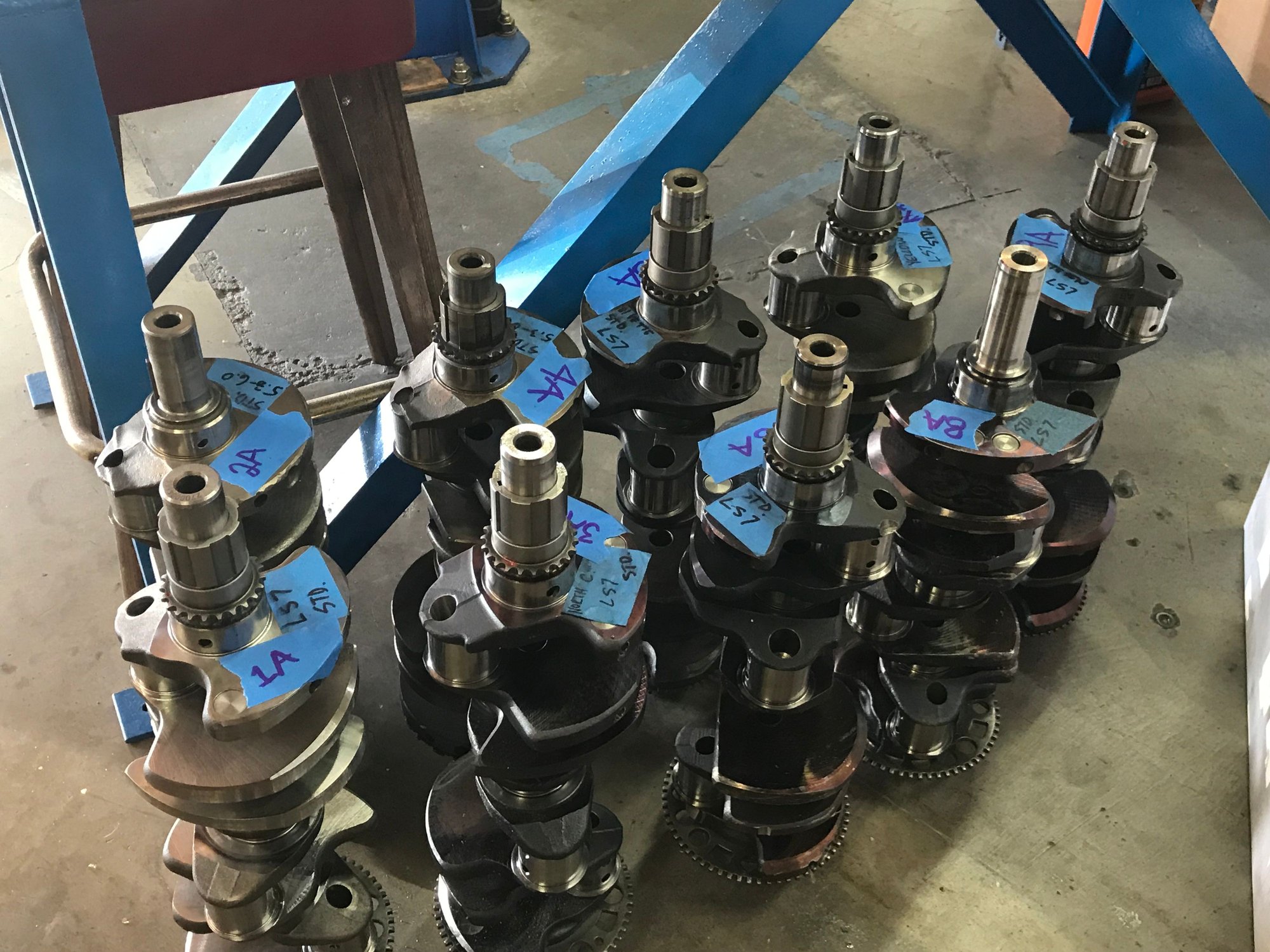 Engine - Internals - LS7 Crankshaft Used Factory OEM 4.00 Stroke 58x Reluctor w/Oil Pump Drive - Used - Harbor City, CA 90710, United States