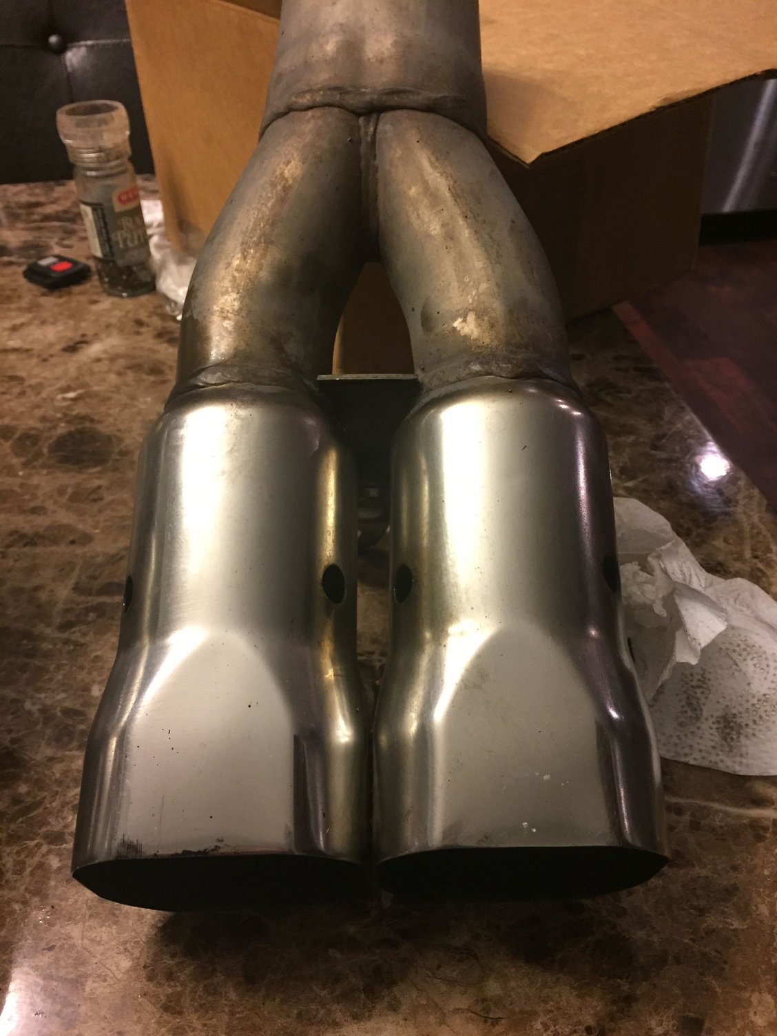 Borla dual square exhaust tips LS1TECH Camaro and Firebird Forum Discussion