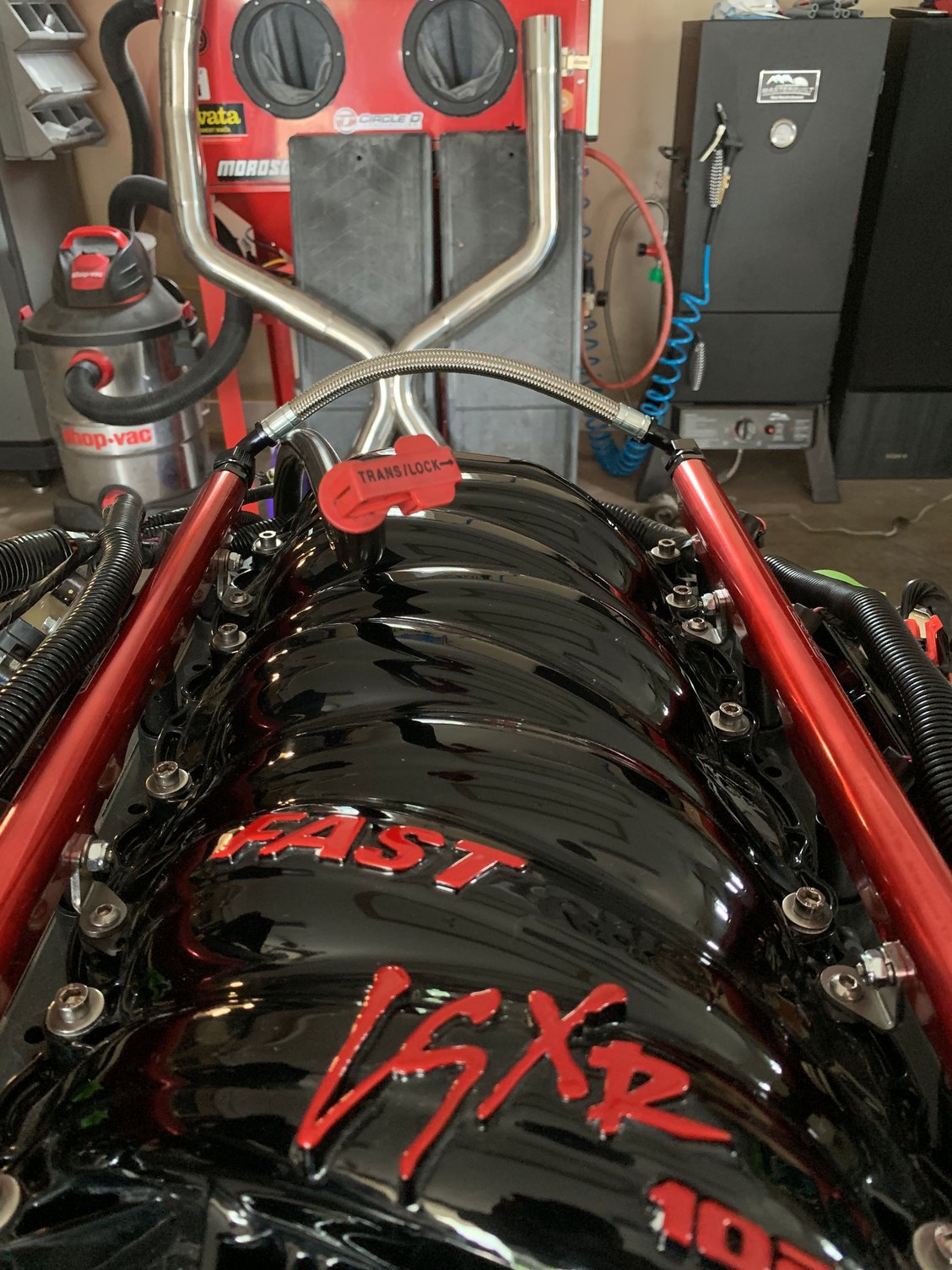 FAST 102 and FAST fuel rails/cross over front or back of intake
