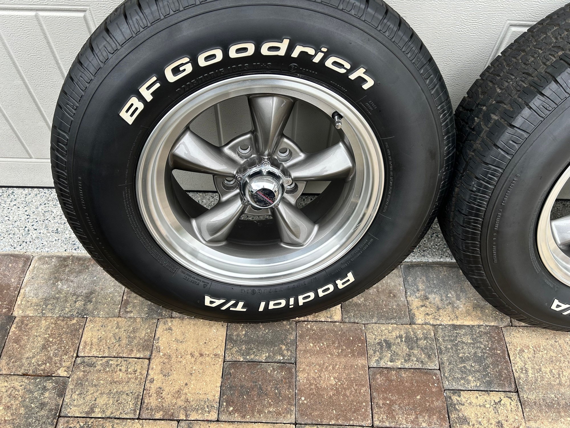 Wheels and Tires/Axles - 4 REV 100 Grey 15"x7" 0 offset, 4" backspacing, 5x4-3/4 & 4 BF Goodrich TA 225/70/R15 - Used - -1 to 2025  All Models - Jacksonville/st. Augustine, FL 32092, United States