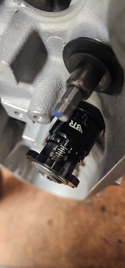 Same procedure on intake side. .045 seatand .015 shim measurement