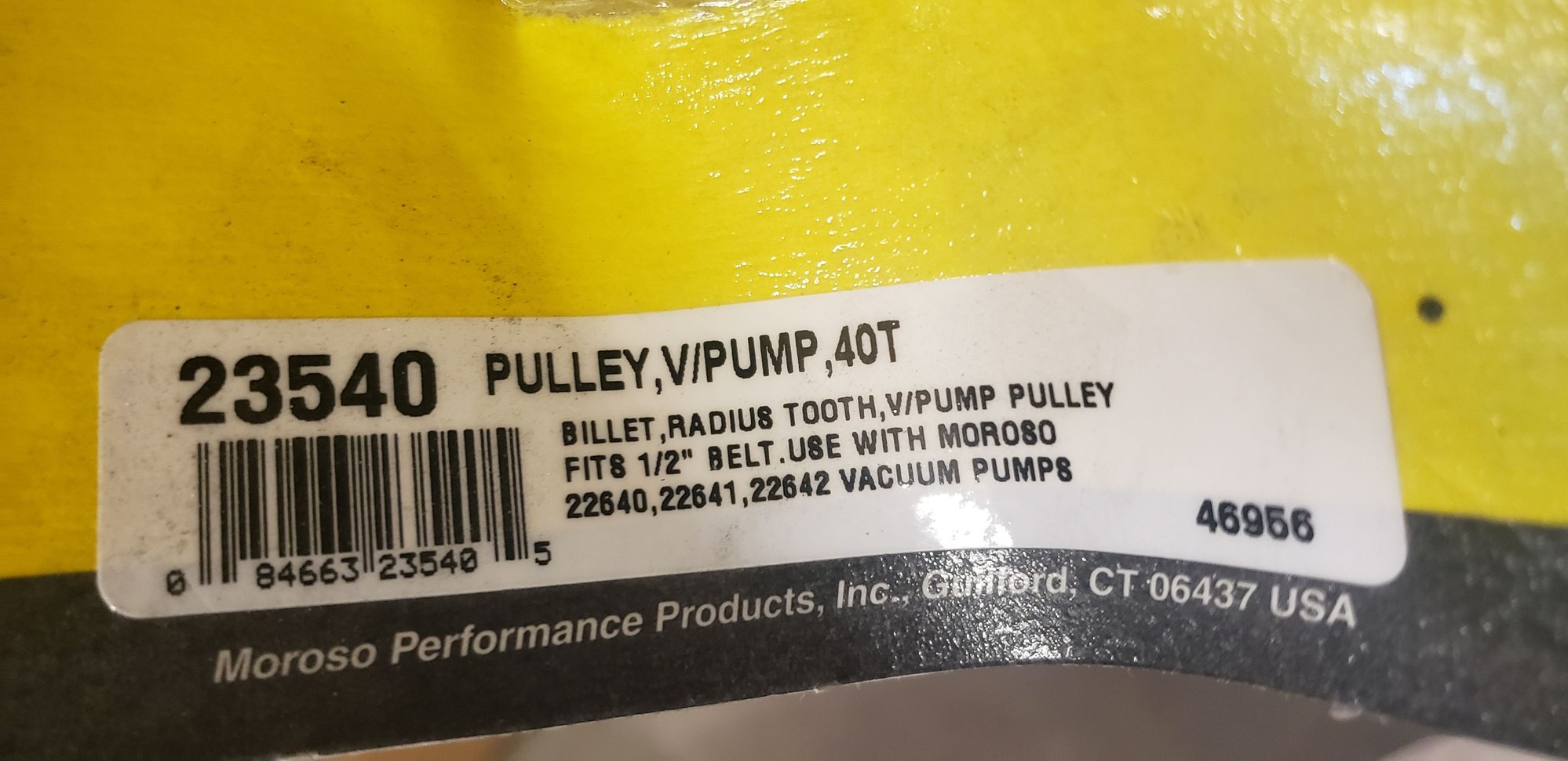  - Moroso 3-Vane Vacuum Pump Complete with AEI CNC AC low mount bracket - Simi Valley, CA 93063, United States