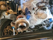 The turbo is mocked, i believe i had to move it over a little 