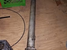 Aluminum fbody drive shaft  $70 picked up only