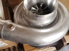 Turbo is a billet VSR 7665. All about the low-end and tire spinning and towing. 