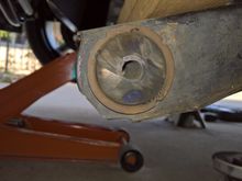 12) Rear control arms hit the inside of the axle mounting bracket unless trimmed.