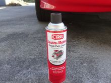 THis was the electrical parts cleaner i used. I dried the socket out real well with compressed air and let it sit about 10 minutes.