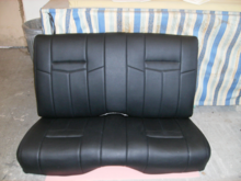 rear seat done to mimic the BMW seats.
