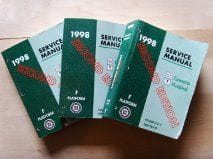 1998 F-Body Service Manuals
