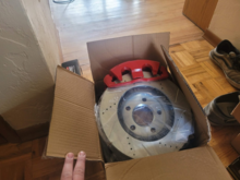 My brakes showed up, that should help with the whole driving thing