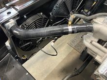 Cleaned it up and painted both black.