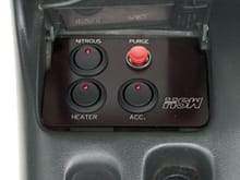 HSW F Body Auto Switchplate