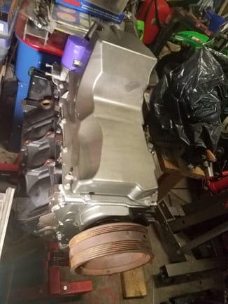 Bottim end all buttoned up. Heads and BTR platinum spring kit have been shipped which should hopefully be here this week. Itching to get this running and down to the 1/8 mile in April.