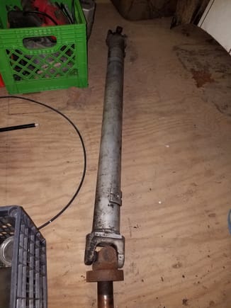 Aluminum fbody drive shaft  $70 picked up only