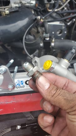 for those that are using the CBR braided power steering lines, make sure you get your an fitting back out of your old pump so you can install your hoses on ypur new pump