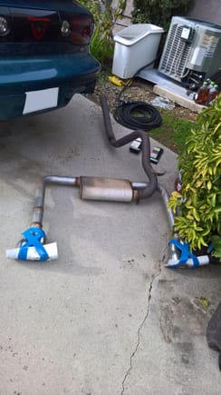 Exhaust, Muffler - Ready to go back into the car